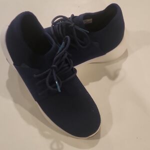 Mens Vessi Waterproof Sneakers Navy Sz 8